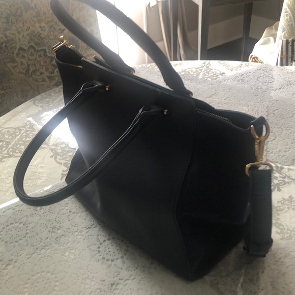 Sole Society Handbags - Carry all soft pebble pleather faux suede?? (Maybe